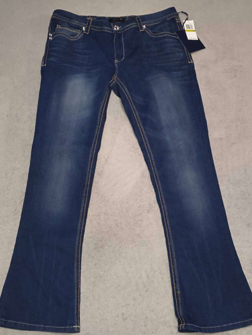Seven7 Women's Indigo Faded Skinny Jeans